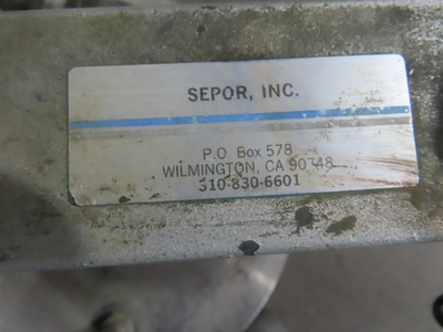 Sepor Pressure Filter, 3 gallon stainless steel 8" x 14" , 60 psi