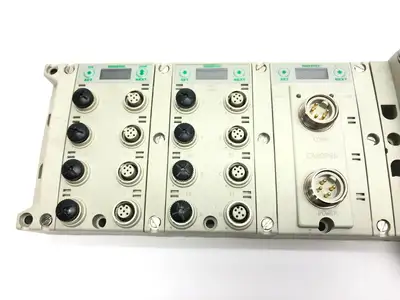 USED NUMATICS 240 SERIES MANIFOLD VALVE BANKS ASSEMBLY