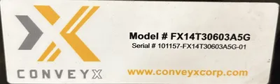 CONVEYX CORP. FX14T30603A5G Material Handling | ESS Industrial Equipment Sales (3)