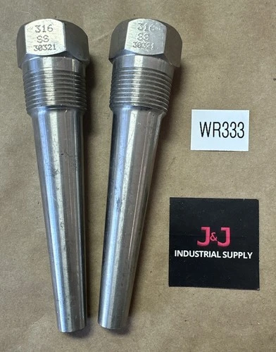 (2) NEW NO BOX Rosemount? Tapered Thermocouple 316SS 30321 | WARRANTY & FASTSHIP