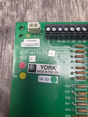Used YORK 031-01743-00 Misc Electrical & Power Parts South Carolina US | ESS Industrial Equipment Sales #1470171