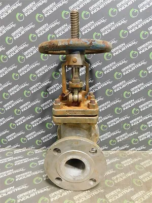 2" Powell B-1125/B-1121 Gate Valve CL150 CF8M Used