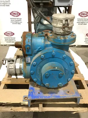 Blackmer NP4F 4″ Sliding Vane Pump w/ SEW Eurodrive RX87A Gear Reducer 3.48:1