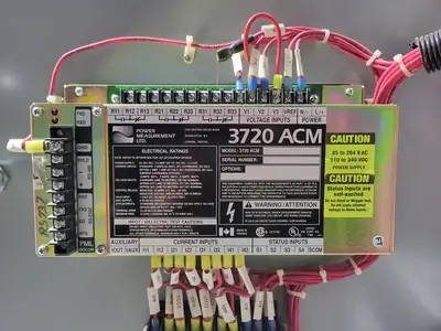 Low Voltage PDC / Switchgear Section, (1) 4000A, (5) 1200A Magnum DS Breakers, 600V 3PH