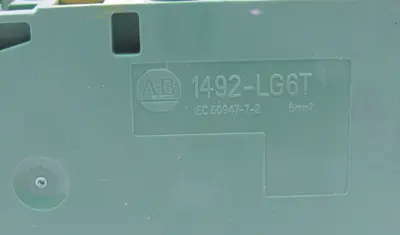 NEW LOT OF 43 ALLEN BRADLEY 1492-LG6T TERMINAL BLOCK 1492LG6T