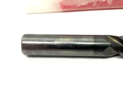 USED ACCUPRO SQUARE END MILL: 1/2" DIA, 1-1/2" LOC, 4 FLUTE, SOLID CARBIDE