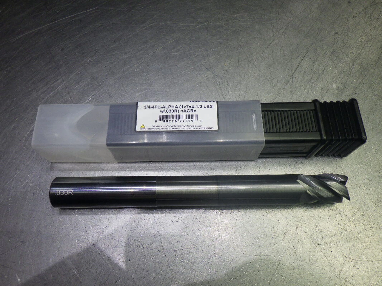 Monster 3/4" 4 Flute Carbide CR XXL Endmill .03" R 294-004095 (LOC1124B)