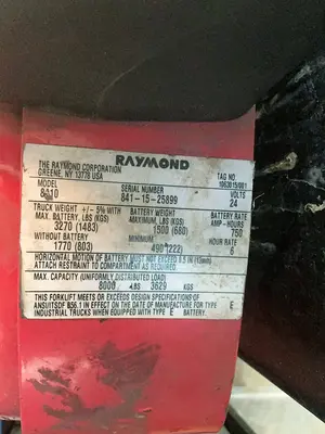 Used RAYMOND 8410 Pallet Jacks Ohio US | HGR 24 #1404908