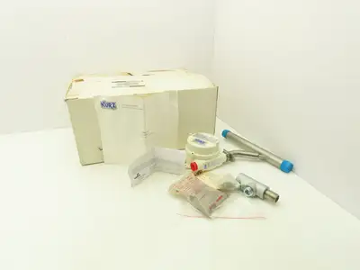 Kurz 500-1.0-P40 Mass Flowmeter 0-75 SCFM Air 1"NPT x 12"L Killark HKB-BC