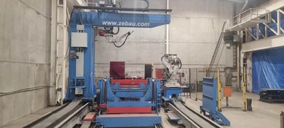 2019 ZEMAN STEEL BEAM ASSEMBLER COMPACT 1100 Structural Steel Processing Equipment | JPS International Inc (3)