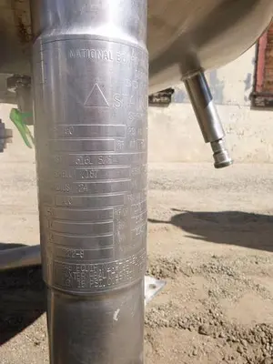 Reactor, 79 Gallon, 316L S/st, Jkt, 50 PSI, Precision, A #S744226