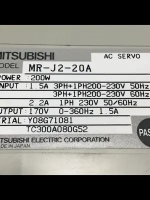 USED MITSUBISHI MR-J2-20A