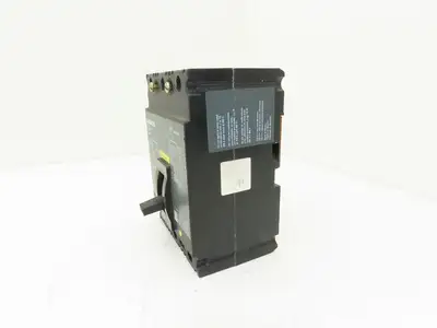 Square D FAL34035 3 Pole Circuit Breaker 35A 600V 3PH Gray Face Molded Case