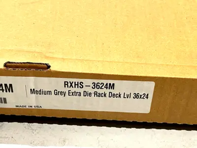 New | in-Stock Tennsco Medium Grey Extra Die Rack Deck Racks/Shelving Michigan US | Maverick Industrial Sales #1399894
