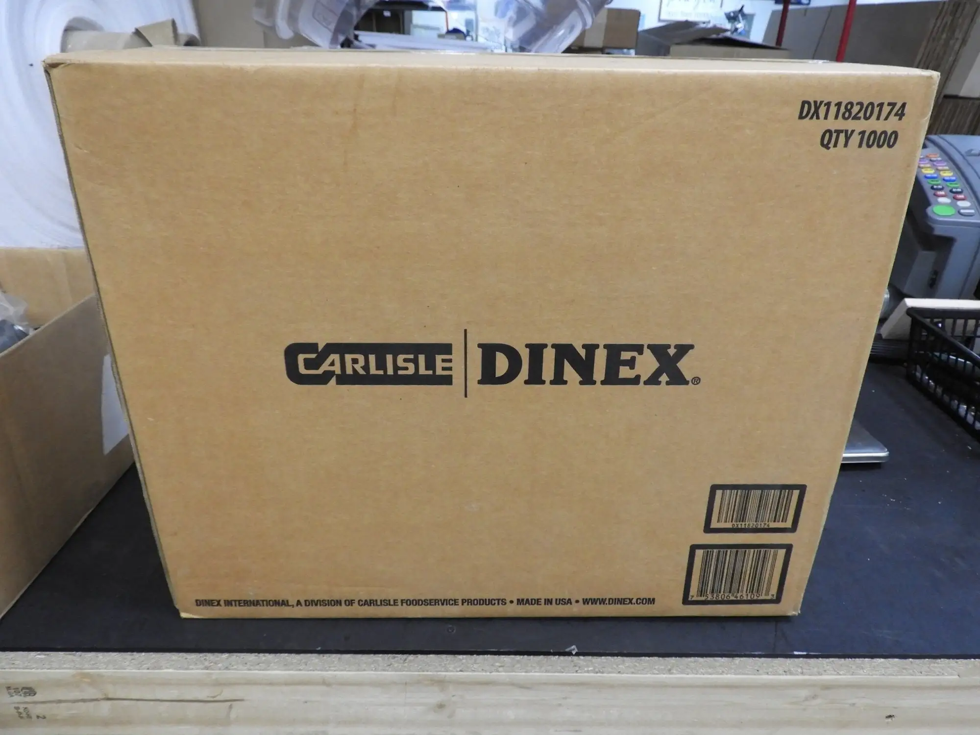 New | in-Stock Carlisle New Carlisle Dinex Case of 1000 DX11820174, Clear Disposable Lid, fits DXSWC5 Restaurant Storage Containers Illinois US | Falcon Restaurant Supply #1374954