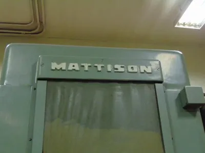 USED 1988 Mattison DIE BLOCK, S/N: 24468, NEW 1988, 3X AUTO FEEDS