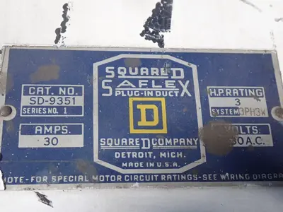 USED SQUARE D SD9351