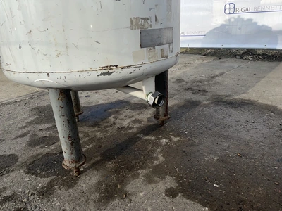400L S/S Vertical Pressure Vessel 30 Psi W.P