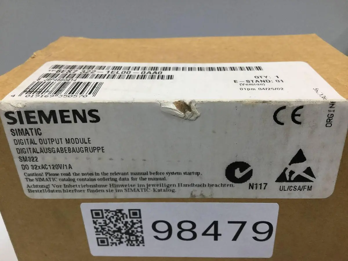 NEW SIEMENS 6ES7 322-1EL00-0AA0