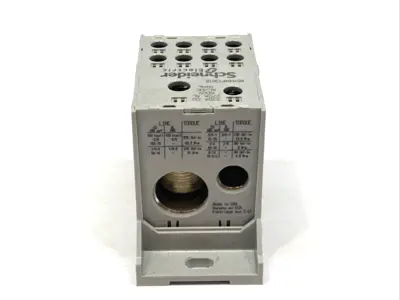Used Schneider Electric Power Distribution Block 1P 2x8 335A 600V Terminal Blocks Michigan US | Maverick Industrial Sales #1398865
