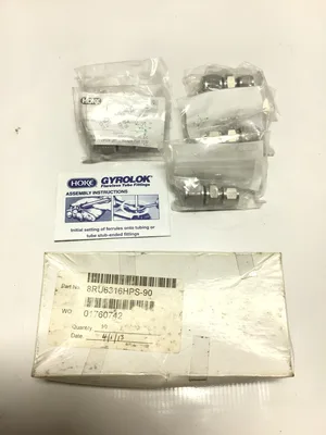 Hoke Gyrolok  8RU6316HPS-90 Tube Fittings (5 pcs)