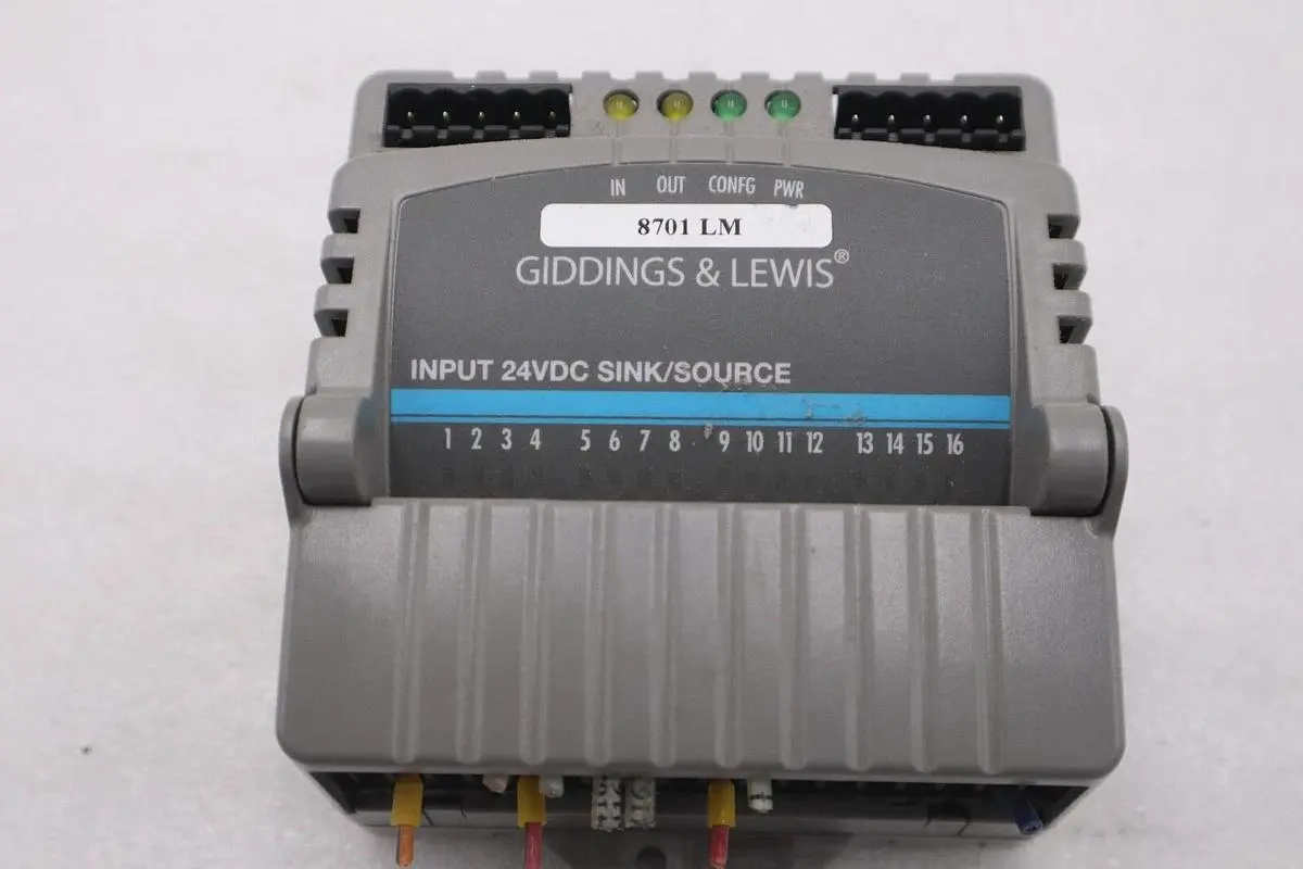 GIDDINGS & LEWIS M.1300.7372 R1 Input Module 24VDC SINK/SOURCE STOCK 650-D