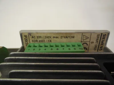 SIEMENS 6DR2-001-1A PROCESS CONTROLLER 6DR20011A