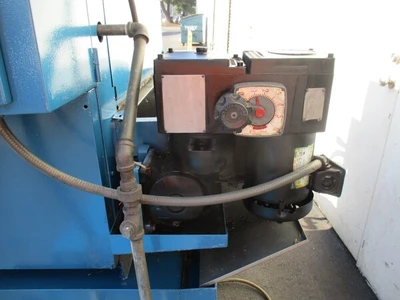 36" AEM, Belt Grinder, w/ slurry & blower