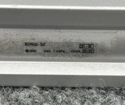 Used SMC MGPM20-50Z-M9NL Pneumatic Cylinders California US | Davliegogo LLC #1706067
