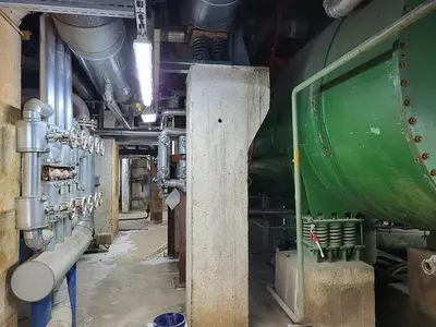 USED 1970 VEB EKM STEAM TURBINE