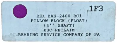 NEW REXNORD ZAS-2400