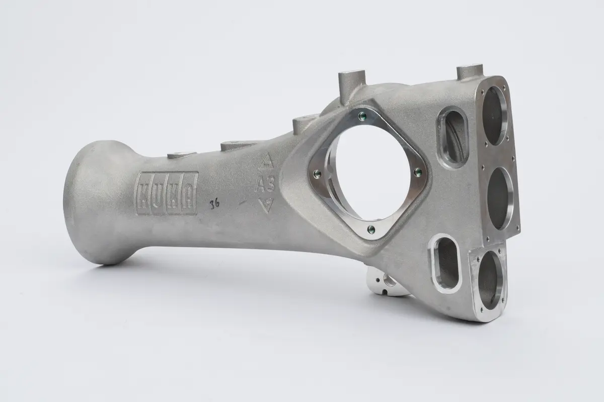 KUKA Arm housing, machined
