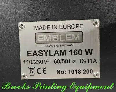 USED DATAPLOT EASYLAM 106W
