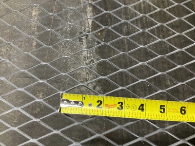 (5) sheets of expanded steel 37” x 56”, new/unused