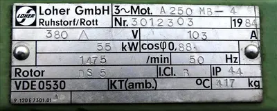 Flottweg Z5L decanter centrifuge, 316SS.