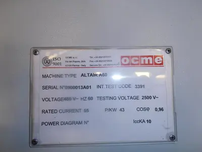 USED 2009 OCME ALTAIR 60