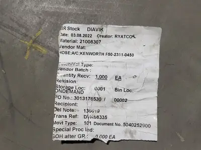 USED PACCAR F50-2351-0450