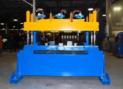 35 Ton x 3″ BRADBURY 4-Post Air Cut-Off Press