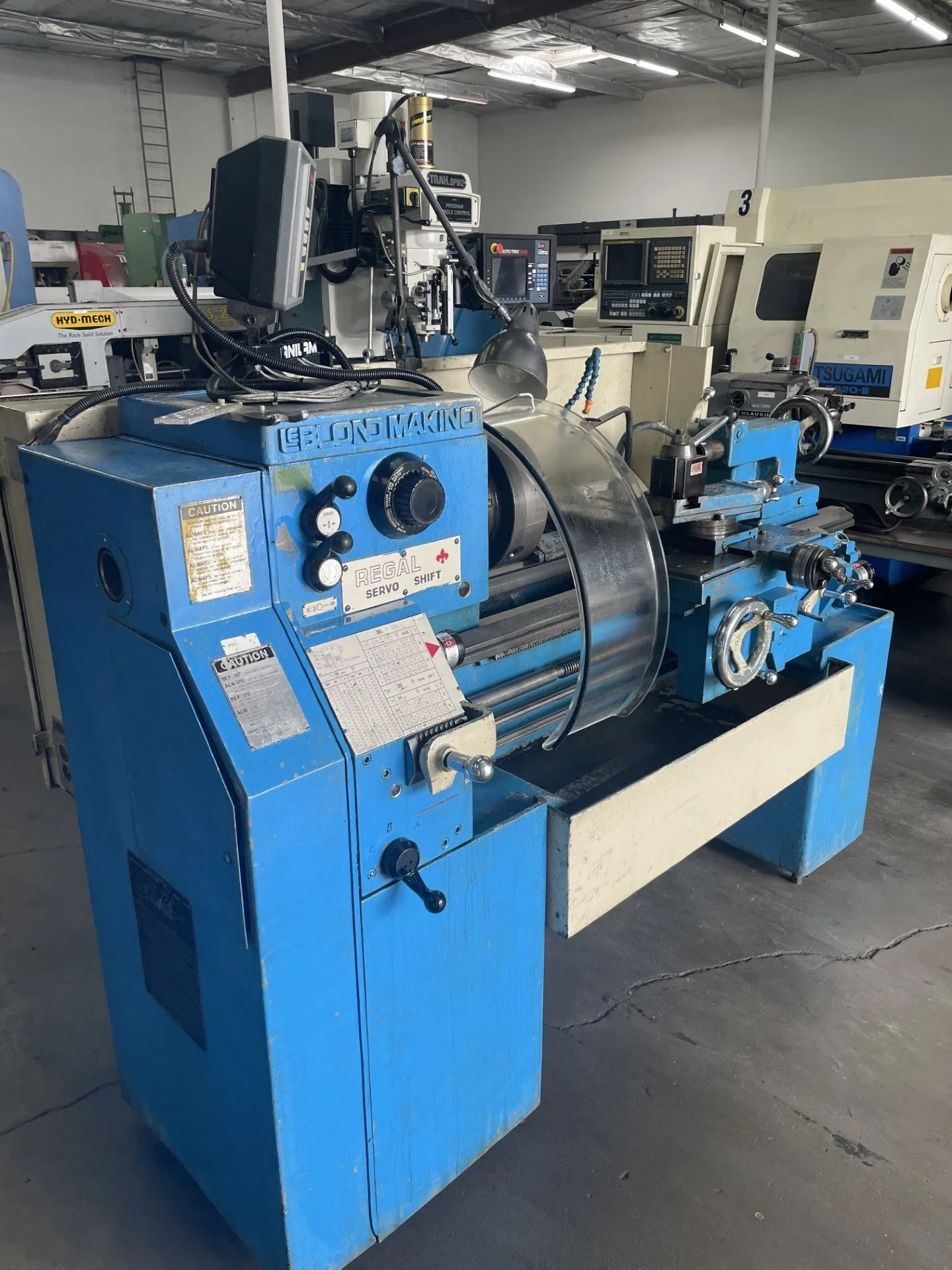 USED LEBLOND MAKINO REGAL SERVO-SHIFT