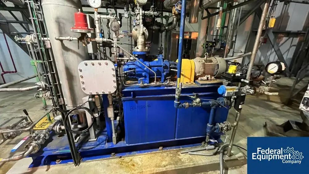 USED Nash 10 HP Nash Vacuum System, Model XL35/5