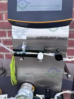 USED SARTORIUS SARTOFLOW SMART CROSSFLOW FILTRATION SYSTEMS W/ PUMP, SCALE + MORE