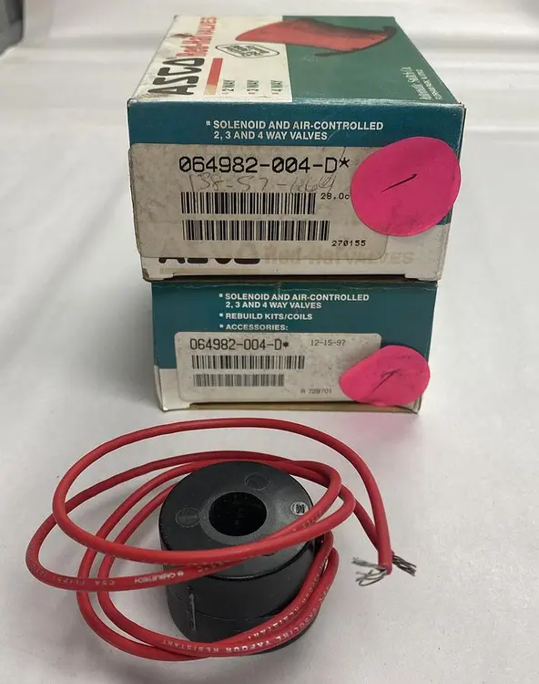 New | in-Stock ASCO 064982-004-D Solenoid Valves Ohio US | Surplus Asset Holdings #1235101