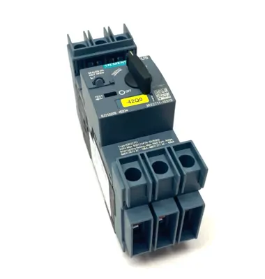 USED SIEMENS SIRIUS MOTOR STARTER CIRCUIT BREAKER FRAME SIZE S00