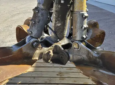 Disassembled  Crane Clamp