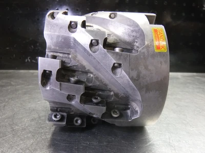 Sandvik 4" Indexable Milling Cutter 1.5" Arbor RA390-102R38-57H (LOC1973A)