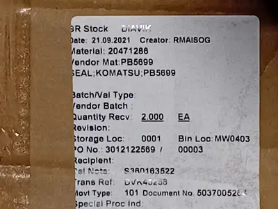 NEW KOMATSU PB5699