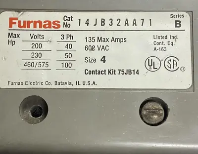 Used FURNAS 14JB32AA71 Starters | Surplus Asset Holdings #1205260