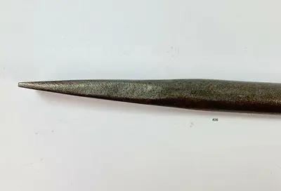 Metal Spinning Tool 7/8" Wide Flattened Tip End 10 1/2" x 1/2" (101265)