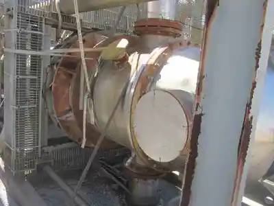 3982.7 sq ft praj industries stainless steel shell & tube heat exchanger