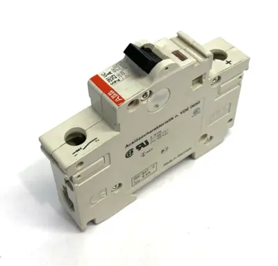 Used ABB Miniature Circuit Breaker, 1-Pole, DIN Rail Mount Circuit Breakers Michigan US | Maverick Industrial Sales #1389344
